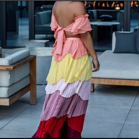 Multi Color Maxi Dress - Picture 6 of 6